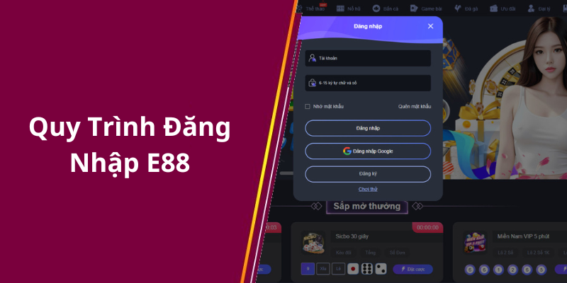 Quy Trình Đăng Nhập E88