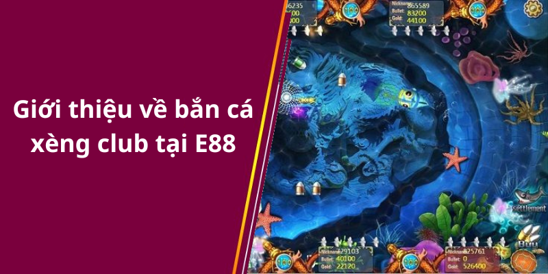 Giới thiệu về bắn cá xèng club tại E88