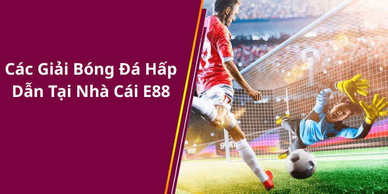 Các Giải Bóng Đá Hấp Dẫn Tại Nhà Cái E88